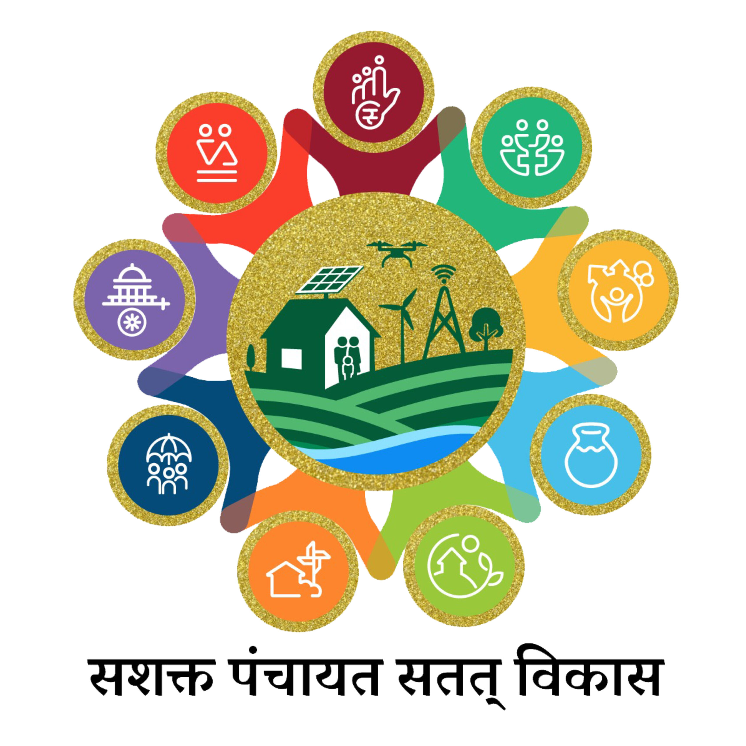 baj grampanchayat logo